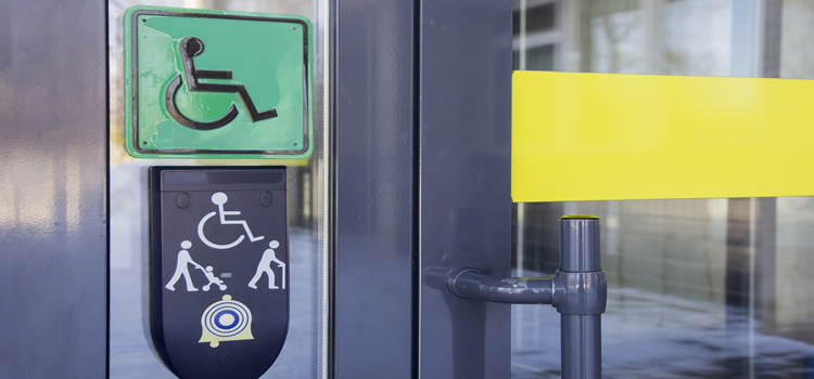 automatic handicap door opener in Woodside