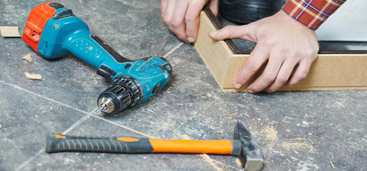 broken door frame repair Woodside